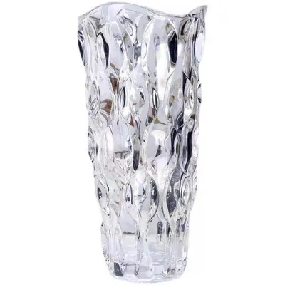 Light Luxury Glaze Crystal Glass Vase Flower Arrangement Decoration Utensils Ornaments Crafts