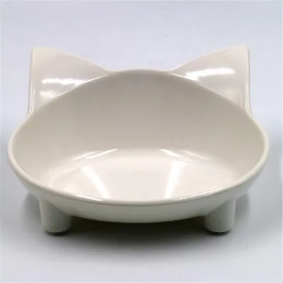 Cute Cat-shaped Pet Bowl