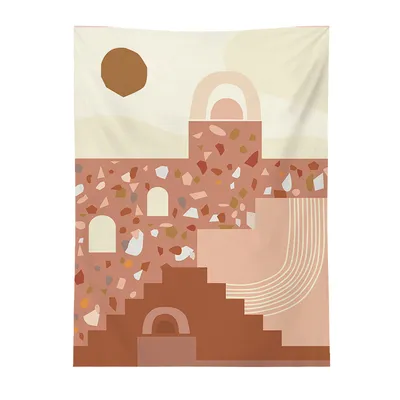 Nordic Light Luxury Art Geometric Tapestry