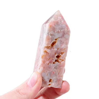 Natural Crystal Polished Rough Four-sided Single-pointed Column