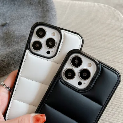 Candy Down Jacket Shape Phone Case