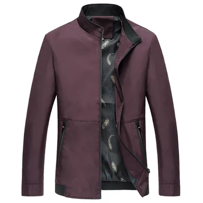 Fashion New Autumn And Winter Middle-Aged And Elderly Men's Jacket