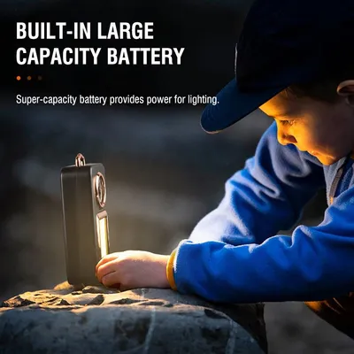 Solar Portable Camping Lantern, Tent Lantern, Rechargeable Hiking Lantern