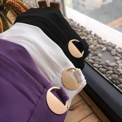 The New Drape High-waist Casual Suit Trousers Are Thin And Radish Loose Cropped Trousers