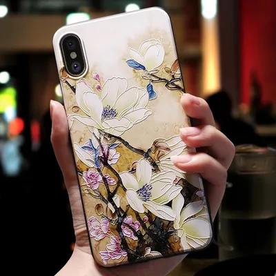 Embossed tpu creative mobile phone case