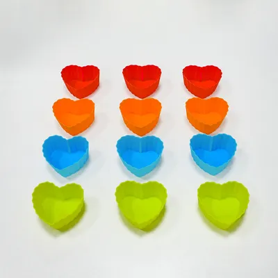 Silicone Baking Supplies Heart-shaped Cake Mould