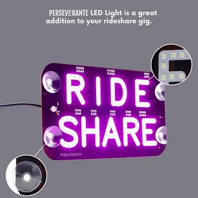 Fashion Personality License Plate Indicator Light