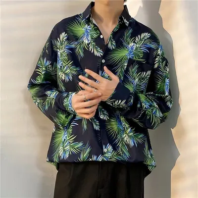 Boys Casual Long-sleeved Shirt Retro Coat