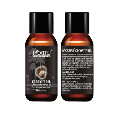Coconut Oil Repair Frizz Repair Damage Hair Care Hair