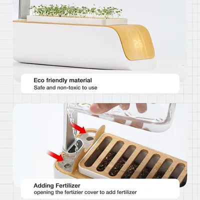 Hydroponic Container Flower Pot Garden Patio ABS It Is Not Easy To Deform Ventilation Storage Container Vegetable Spring