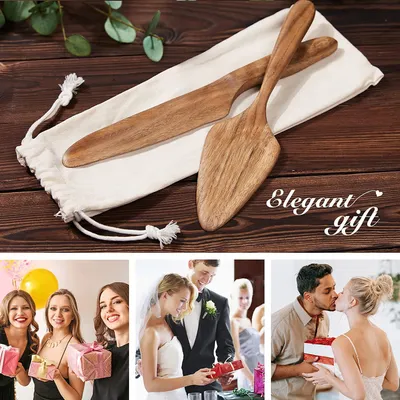 Creative Country Cake Shovel Two-piece Set