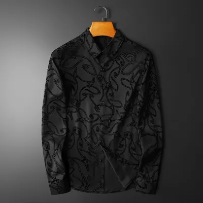 Men's Trendy Plus Size Slim Shirt Fashion