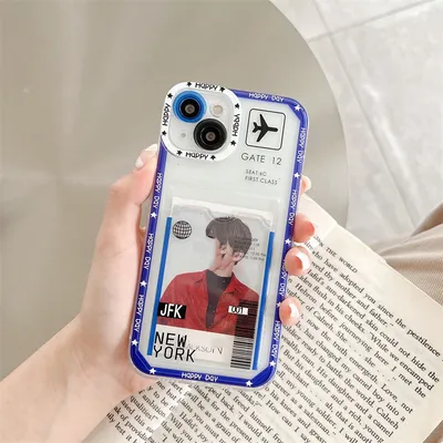 Card Cover Air Ticket Phone Case Soft