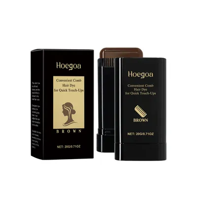 Hoegoa Hair Hair Hair Color Temporary Hair Hair Stick Is A Naturally Gentle And Non-irritating Pigmentation Hairdresser