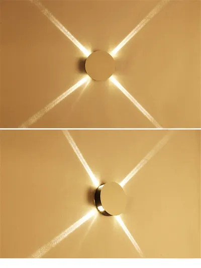 Cross light decoration lamp indoor bedside background lamp living room