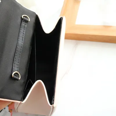 Women's pearl beaded tassel shoulder bag