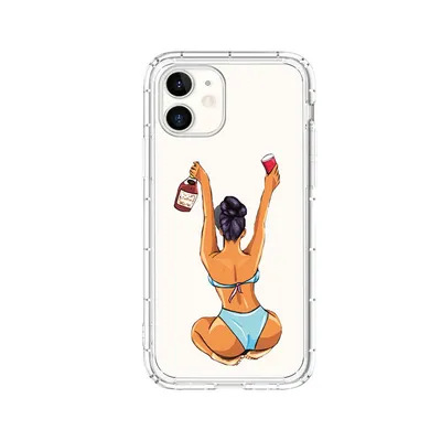 Compatible with Apple , Fashion Girl Mobile Phone Case Cross-border Exclusively For Black Girl Phone Case Samsung