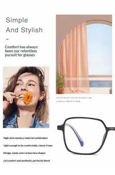 Lijia Korean Version Large Frame Anti Blue Light Goggles, Internet Famous, Same Type Of Goggles 1542