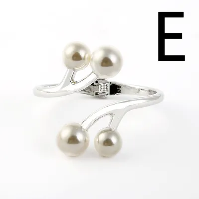 Alloy Jewelry Double Pearl Bracelet Women