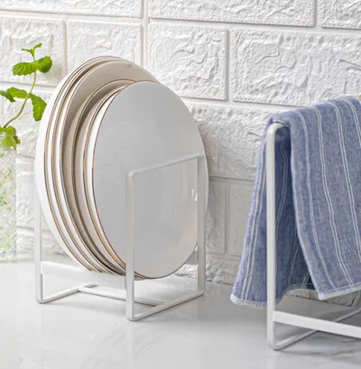 Iron Kitchen Dish Drain Rack Kitchen Supplies