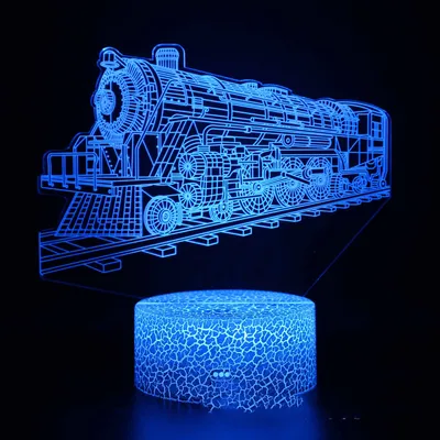 LED colorful touch remote control night light