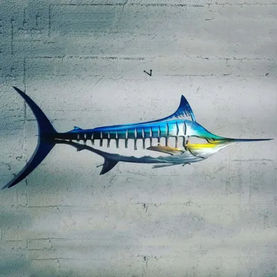 Sea Animal Park Pendant Wrought Iron Shark Craft Ornament