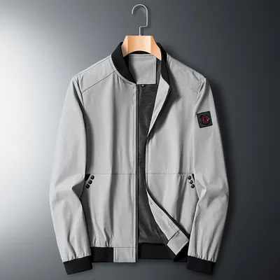 Plus Size Jacket Men's Spring And Autumn Baseball Uniform