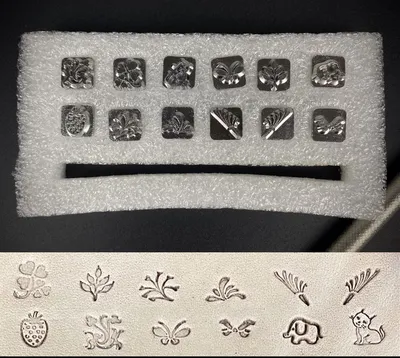 New Craft Leather Pattern Printing Tool Set