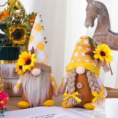 Sunflower Decoration Doll Ornaments Props Supplies