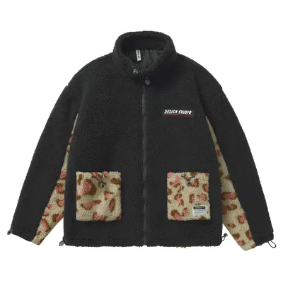 Thick Lamb Cashmere Tide Brand Coat