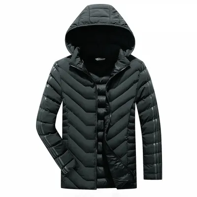 Hooded Fashion Casual Warm Down Padded Jacket