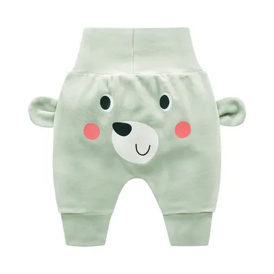 Big pp baby high waist belly protection pants