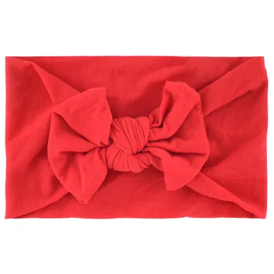 Super Stretchy Soft Knot Headbands With Hair Bows Head Wrap Hair Accessories For Newborn Baby Girls Infant Toddlers Kids