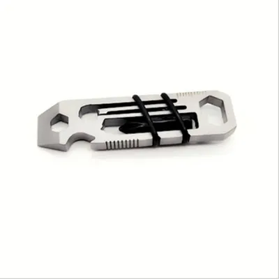 Outdoor equipment camping supplies bottle opener multi-function tool 6-point wrench inside