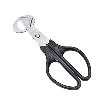 Hot Sale Pigeon Quail Egg Scissor Bird Cutter Opener Kitchen Tool Clipper Cigar Cracker Blade Wholesale Black Color 1pcs