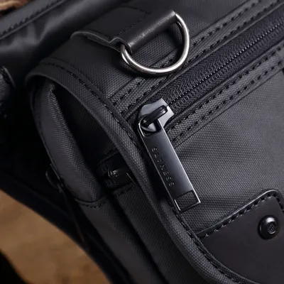 Flow leg bag fashion chest bag multi-function pocket waterproof nylon material lightweight men's diagonal package