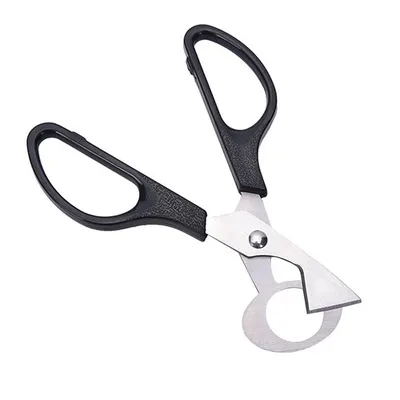 Hot Sale Pigeon Quail Egg Scissor Bird Cutter Opener Kitchen Tool Clipper Cigar Cracker Blade Wholesale Black Color 1pcs
