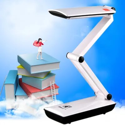 Dimmable Folding Led Desk Light USB Adjustable Portable Mini Reading Light Touch Control Led Foldable Night Lamp Kids Office