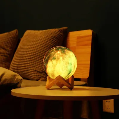 ضوء ليلي USB LED من نوع Moon Touch