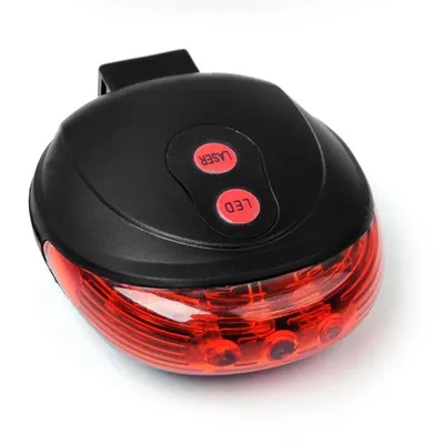 ضوء ذيل للدراجة 5LED 2Laser