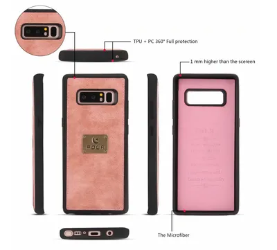 New Multi-function Mobile Phone Case Phone Shell Zipper Wallet Set Car Function Phone Case