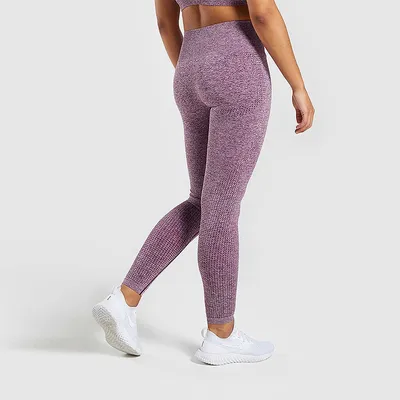 Seamless Point Nine Points Pants Yoga Fitness Pants Gradual Pants, Hip-up and Bottom-down Pants