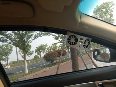 مروحة عادم شمسية للسيارات بواط 2 واط مروحة عادم شمسية مع تبريد شمسية