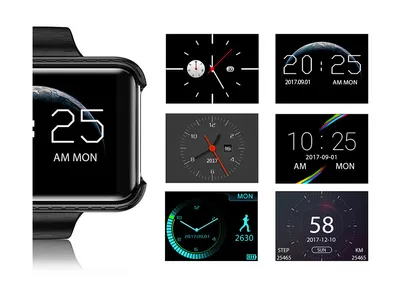 Sports step counter smart watch