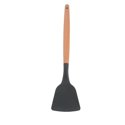 9-piece set of wooden handle kitchenware
