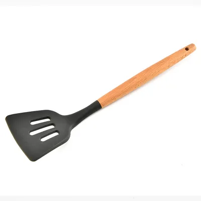 9-piece set of wooden handle kitchenware