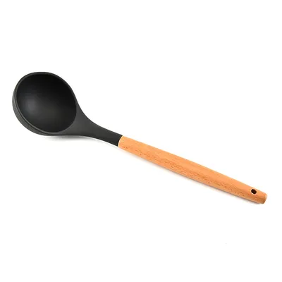 9-piece set of wooden handle kitchenware