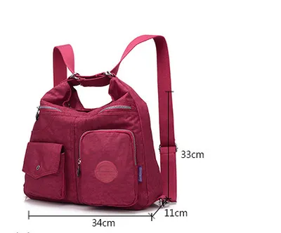 Luxury Handbags Women Bags Designer Waterproof Bylon Cloth Crossbody Bags For Women  Large Capacity Lady Shoulder Bag Tote