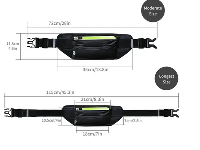 Multifunctional Running Waist Bag Sports Belt