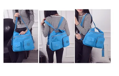 Luxury Handbags Women Bags Designer Waterproof Bylon Cloth Crossbody Bags For Women  Large Capacity Lady Shoulder Bag Tote